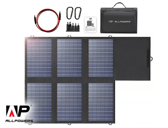 Allpowers: SP026 Polysilicon Foldable Solar Panel 60W